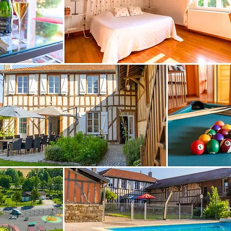 Grand A : 8 Chambres, Piscine Chauffee, Proche Et Activites Outdoor - Fr-1-611-69 * Louvemont